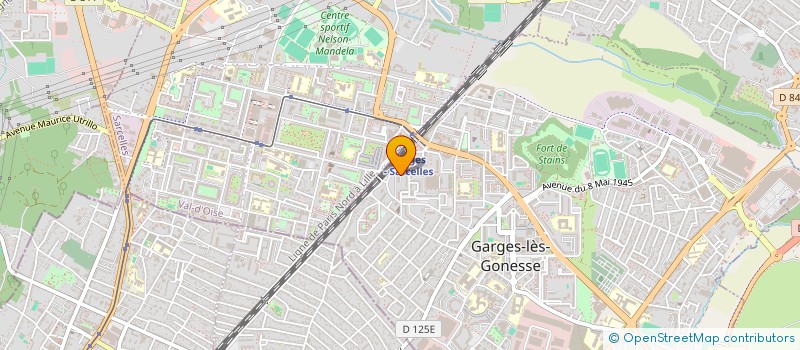 localisation de l'entreprise MADAME ROHIMA BEGUM  GARGES-LES-GONESSE