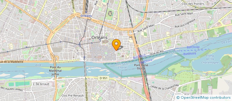 localisation de l'entreprise MADAME ROHY RAMILISON à ORLEANS