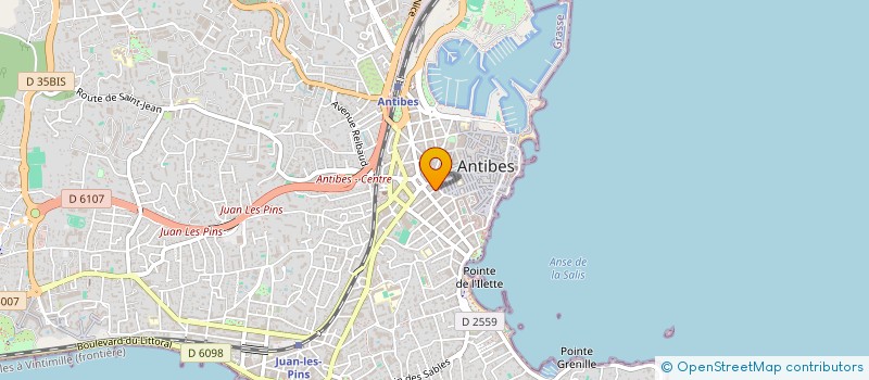 localisation de l'entreprise MADAME ROISIN ODOHERTY à ANTIBES