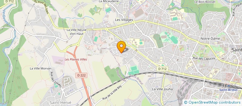 localisation de l'entreprise MADAME ROJINE TOPUZ à SAINT-BRIEUC