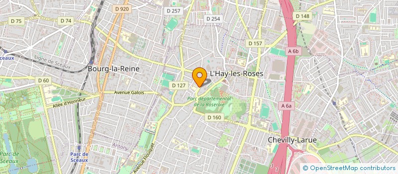 localisation de l'entreprise MADAME ROJZA BOHNE  L'HAY-LES-ROSES