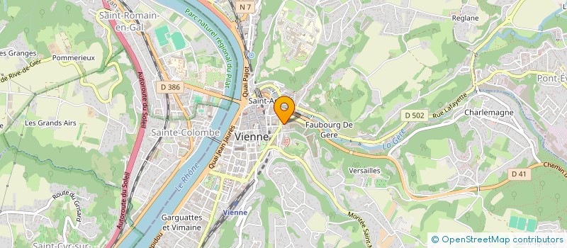 localisation de l'entreprise MADAME ROKHAYA FELICITE NDIAYE à VIENNE