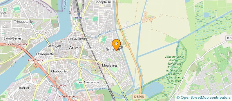 localisation de l'entreprise MADAME ROKHIA NEMRI à ARLES