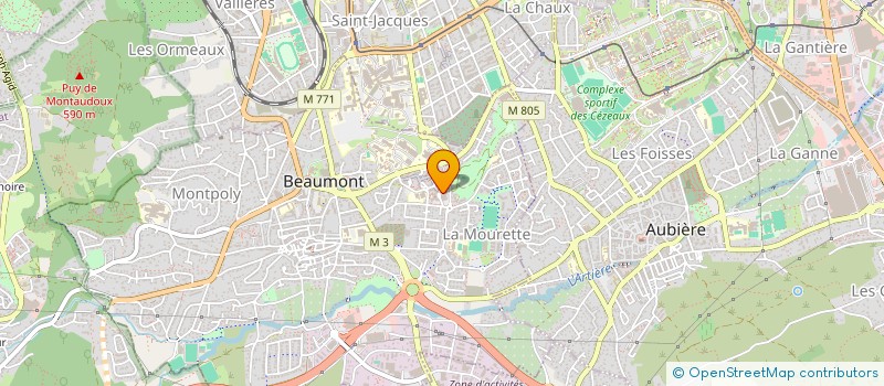 localisation de l'entreprise MADAME ROKHSAR ROKHSAR  BEAUMONT