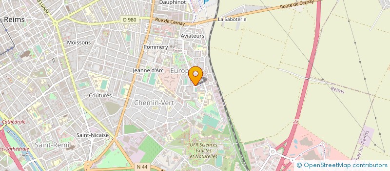 localisation de l'entreprise MADAME ROKIA DJAMILA KEITA  REIMS