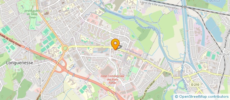 localisation de l'entreprise MADAME ROKIA FARO  LONGUENESSE