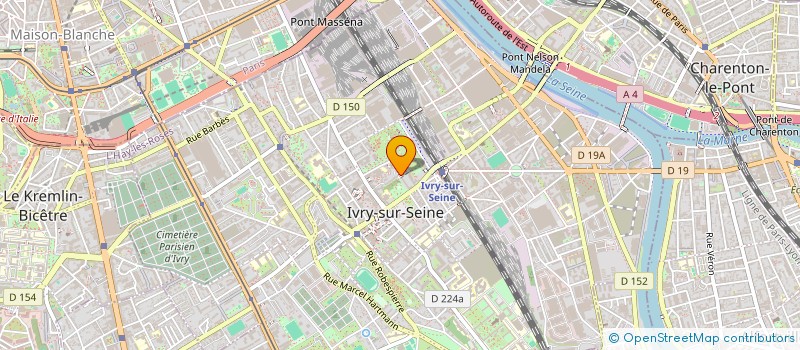 localisation de l'entreprise MADAME ROKIA SISSOKO à IVRY-SUR-SEINE