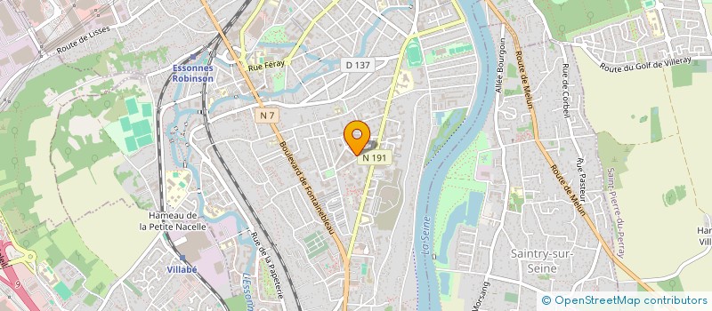 localisation de l'entreprise MADAME ROKIATOU FANE  CORBEIL-ESSONNES