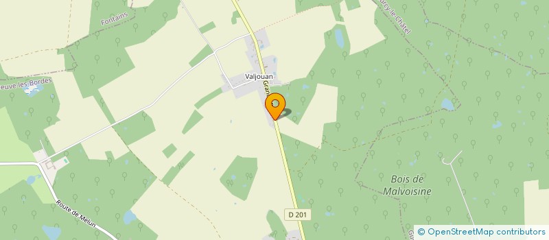 localisation de l'entreprise MADAME ROKIATOU KEITA  VILLENEUVE-LES-BORDES