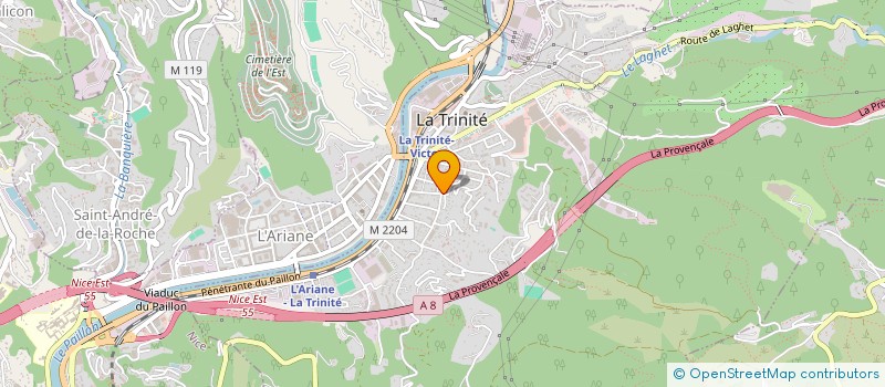 localisation de l'entreprise MADAME ROLA ABDEL MALAK à LA TRINITE