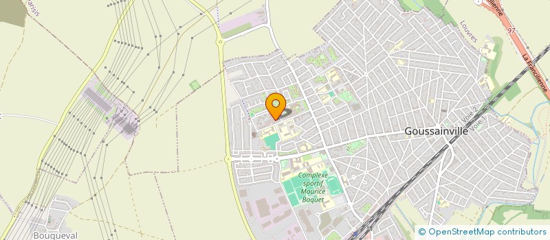 localisation de l'entreprise MADAME ROLA PARENT BOUENI  GOUSSAINVILLE