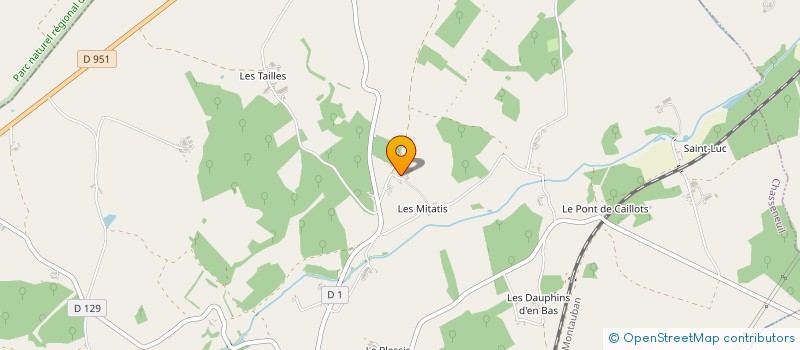 localisation de l'entreprise MADAME ROLANDE AUPART à CHASSENEUIL