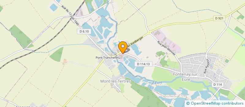 localisation de l'entreprise MADAME ROLANDE AVISSEAU à FONTENAY-SUR-EURE