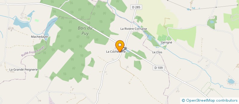 localisation de l'entreprise MADAME ROLANDE BARREAU  GENNES-LONGUEFUYE