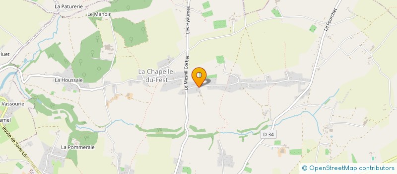 localisation de l'entreprise MADAME ROLANDE BION à SAINT-AMAND-VILLAGES