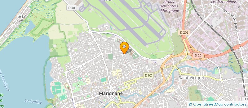 localisation de l'entreprise MADAME ROLANDE CHAVAGNAT  MARIGNANE