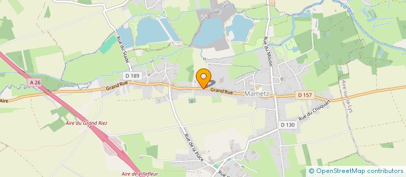 localisation de l'entreprise MADAME ROLANDE DOUBLET  ISBERGUES