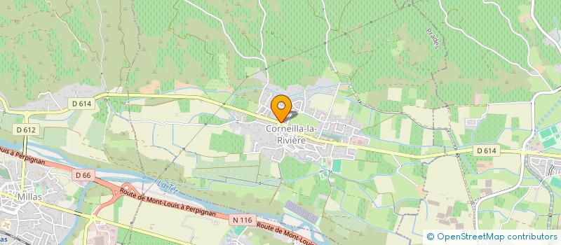 localisation de l'entreprise MADAME ROLANDE ESCODA  CORNEILLA-LA-RIVIERE