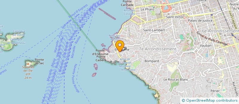 localisation de l'entreprise MADAME ROLANDE ESPIC  MARSEILLE