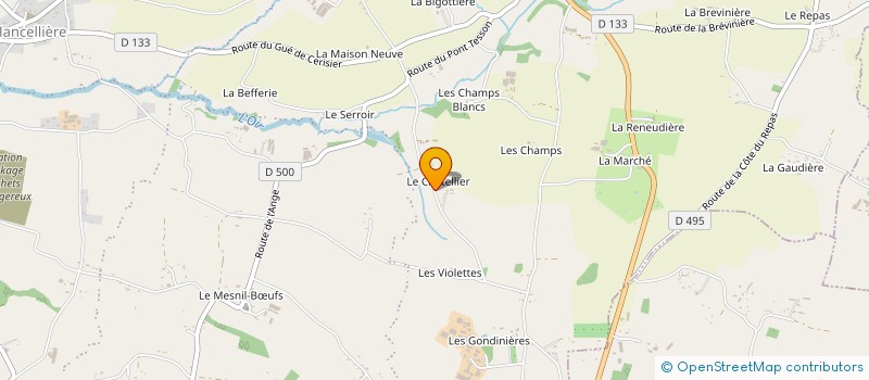 localisation de l'entreprise MADAME ROLANDE GOHIN  ISIGNY-LE-BUAT