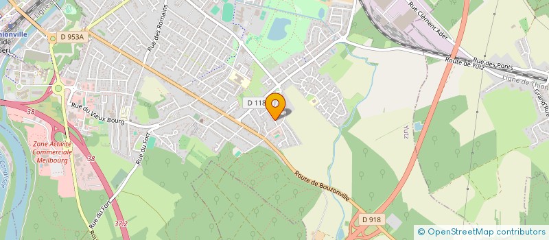 localisation de l'entreprise MADAME ROLANDE JOST  OUDRENNE