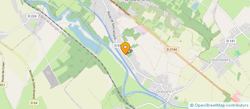 localisation de l'entreprise MADAME ROLANDE LARTIGAUD à DREVANT