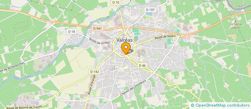 localisation de l'entreprise MADAME ROLANDE MICHEL à VALREAS