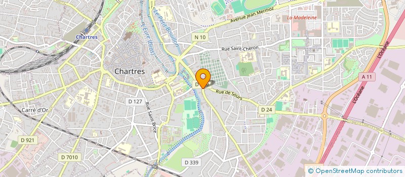 localisation de l'entreprise MADAME ROLANDE MILMEISTER à CHARTRES