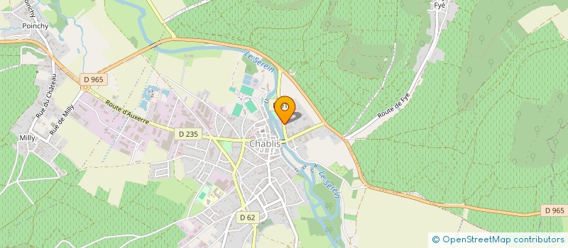 localisation de l'entreprise MADAME ROLANDE MINET  CHABLIS