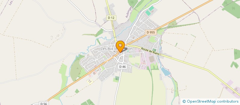 localisation de l'entreprise MADAME ROLANDE MITTERAND  AUBINGES