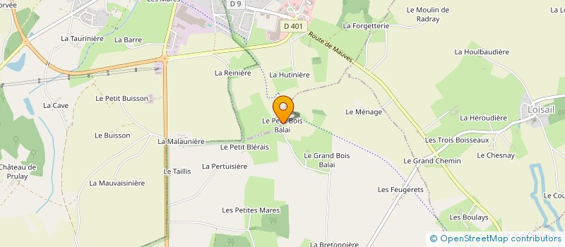 localisation de l'entreprise MADAME ROLANDE MOREAU à REVEILLON
