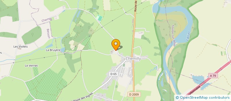 localisation de l'entreprise MADAME ROLANDE MORO  BESSON