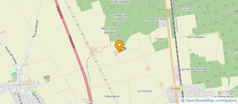 localisation de l'entreprise MADAME ROLANDE PERSON  CHEVILLY