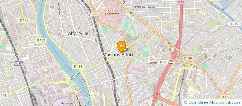 localisation de l'entreprise MADAME ROLANDE PIRAULT à MAISONS-ALFORT