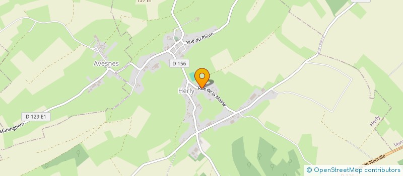 localisation de l'entreprise MADAME ROLANDE PRUVOST  HERLY