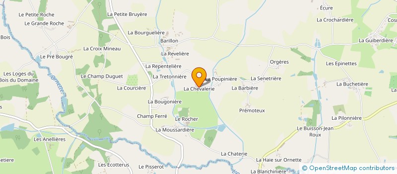 localisation de l'entreprise MADAME ROLANDE RAVET à SAINT-PIERRE-DES-NIDS