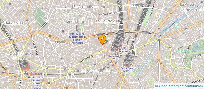 localisation de l'entreprise MADAME ROLANDE RAZEL  PARIS