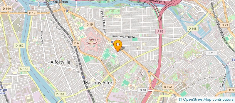 localisation de l'entreprise MADAME ROLANDE SANTAMARIA à MAISONS-ALFORT