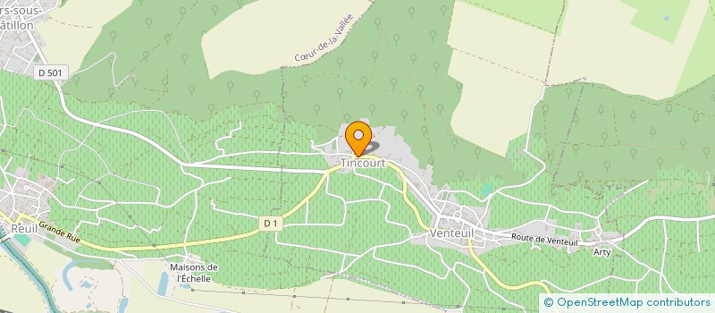 localisation de l'entreprise MADAME ROLANDE WATIER  CUCHERY