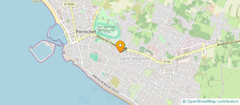 localisation de l'entreprise MADAME ROLLANDE EDSME à PORNICHET