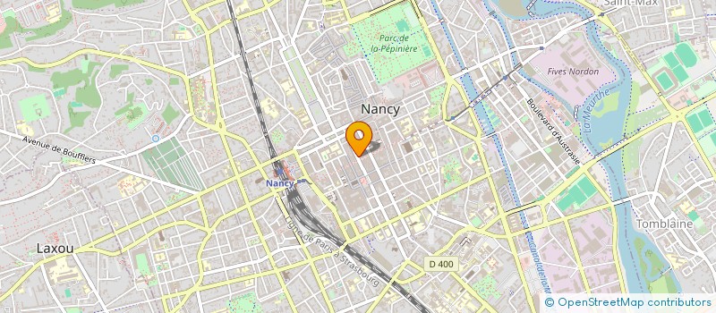 localisation de l'entreprise MADAME ROLLANDE LAUREAU  NANCY