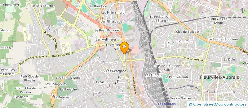 localisation de l'entreprise MADAME ROLLETTE GAUDIN à SARAN