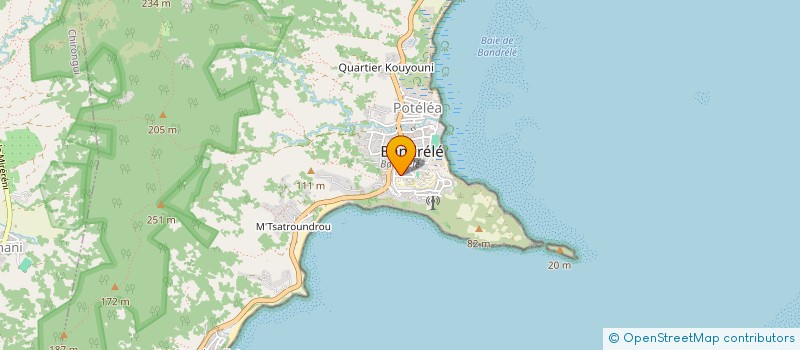 localisation de l'entreprise MADAME ROLLINAT NESMY RASOARISAINA à BANDRELE