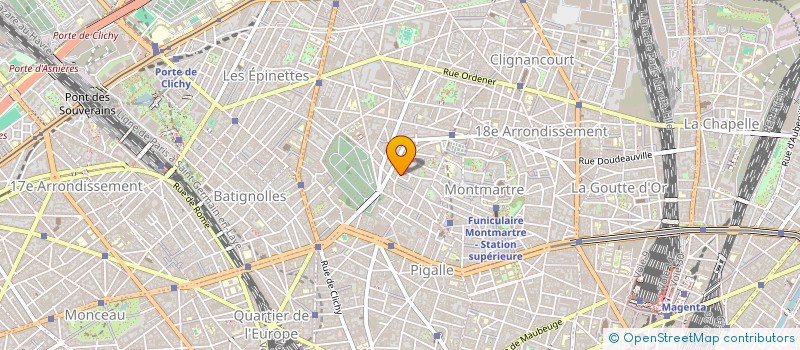 localisation de l'entreprise MADAME ROMA JARDIN-MASSIS  PARIS