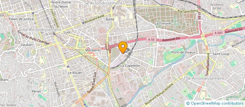 localisation de l'entreprise MADAME ROMAINE SIDIBE à MARSEILLE