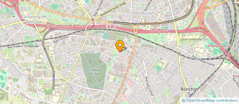 localisation de l'entreprise MADAME ROMAISSA HADDOU à LILLE