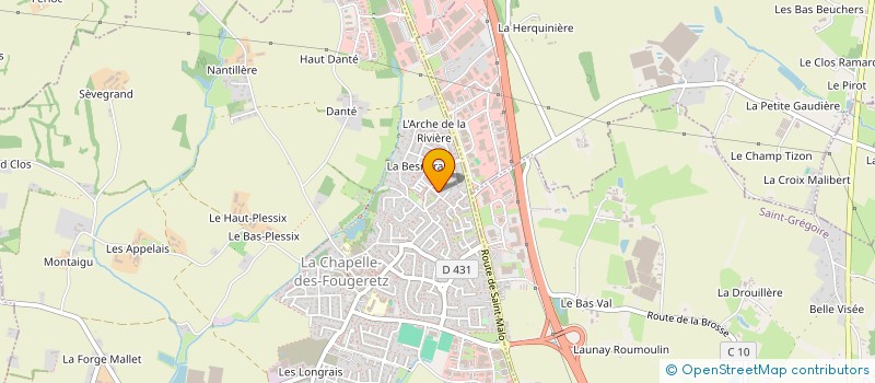 localisation de l'entreprise MADAME ROMAISSA MOANAMINA  LA CHAPELLE-DES-FOUGERETZ