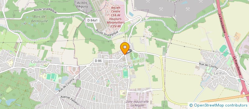 localisation de l'entreprise MADAME ROMANA AZIZI à COURTRY