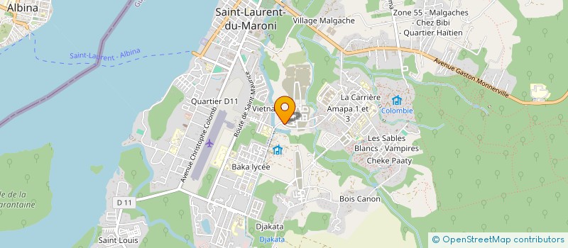 localisation de l'entreprise MADAME ROMANA DONA à SAINT-LAURENT-DU-MARONI