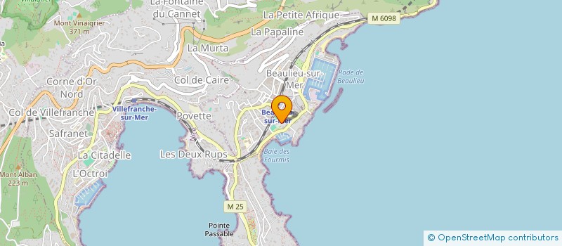 localisation de l'entreprise MADAME ROMANA PARENTE  BEAULIEU-SUR-MER